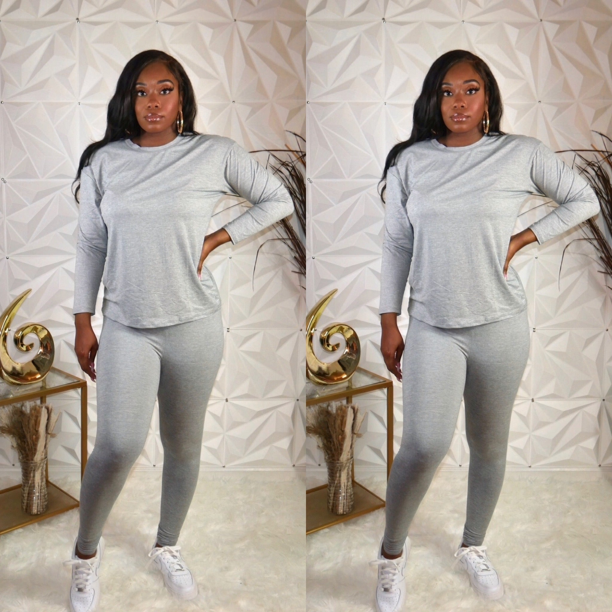 Long Sleeve Top & Legging Set