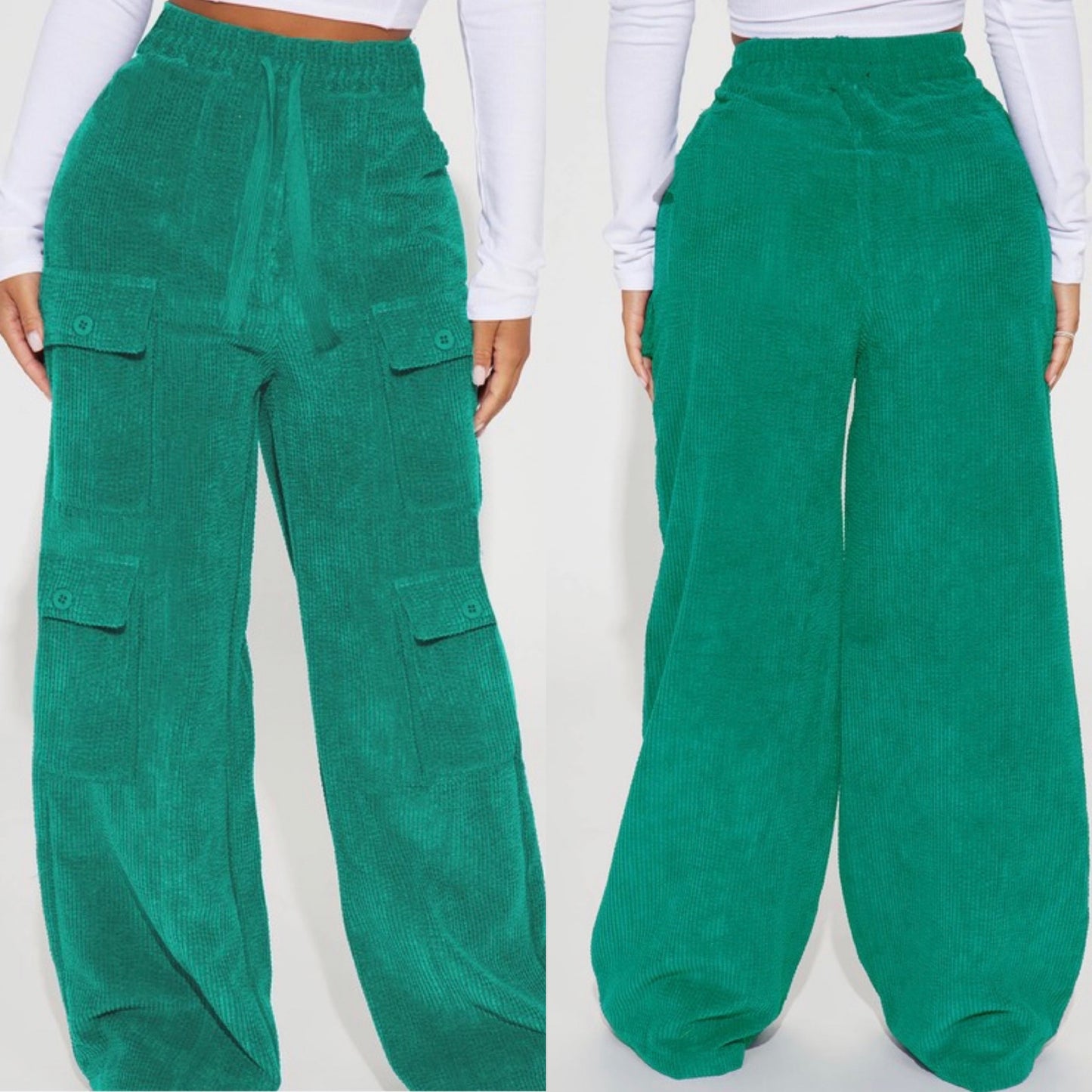 Corduroy Cargo Pants