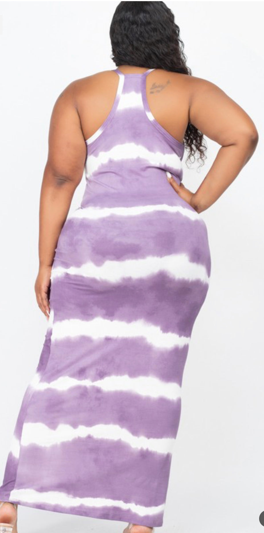 Plus Tie Dye Maxi