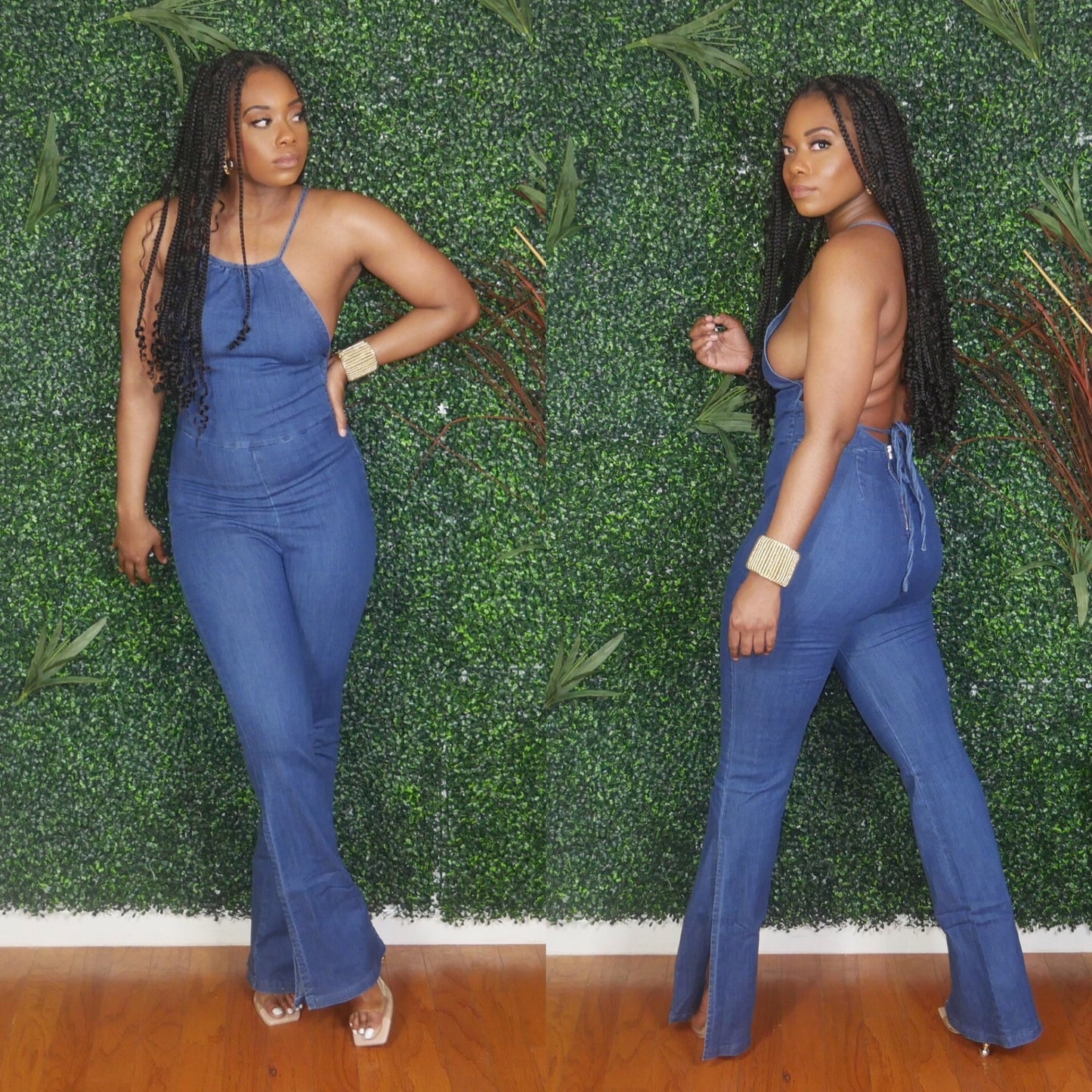 Dark Denim Jumpsuit