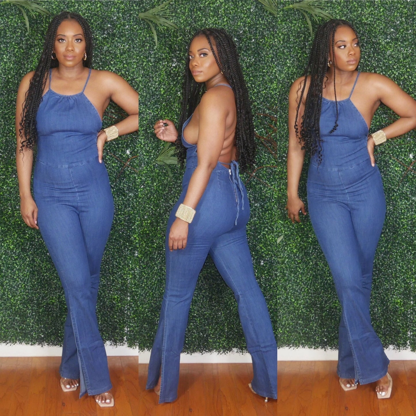 Dark Denim Jumpsuit