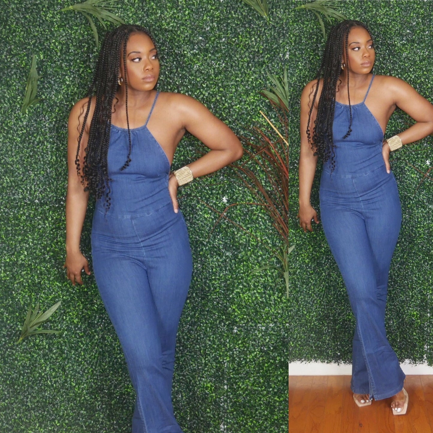 Dark Denim Jumpsuit