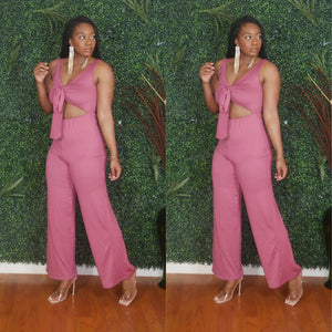 Dark Mauve Jumpsuit