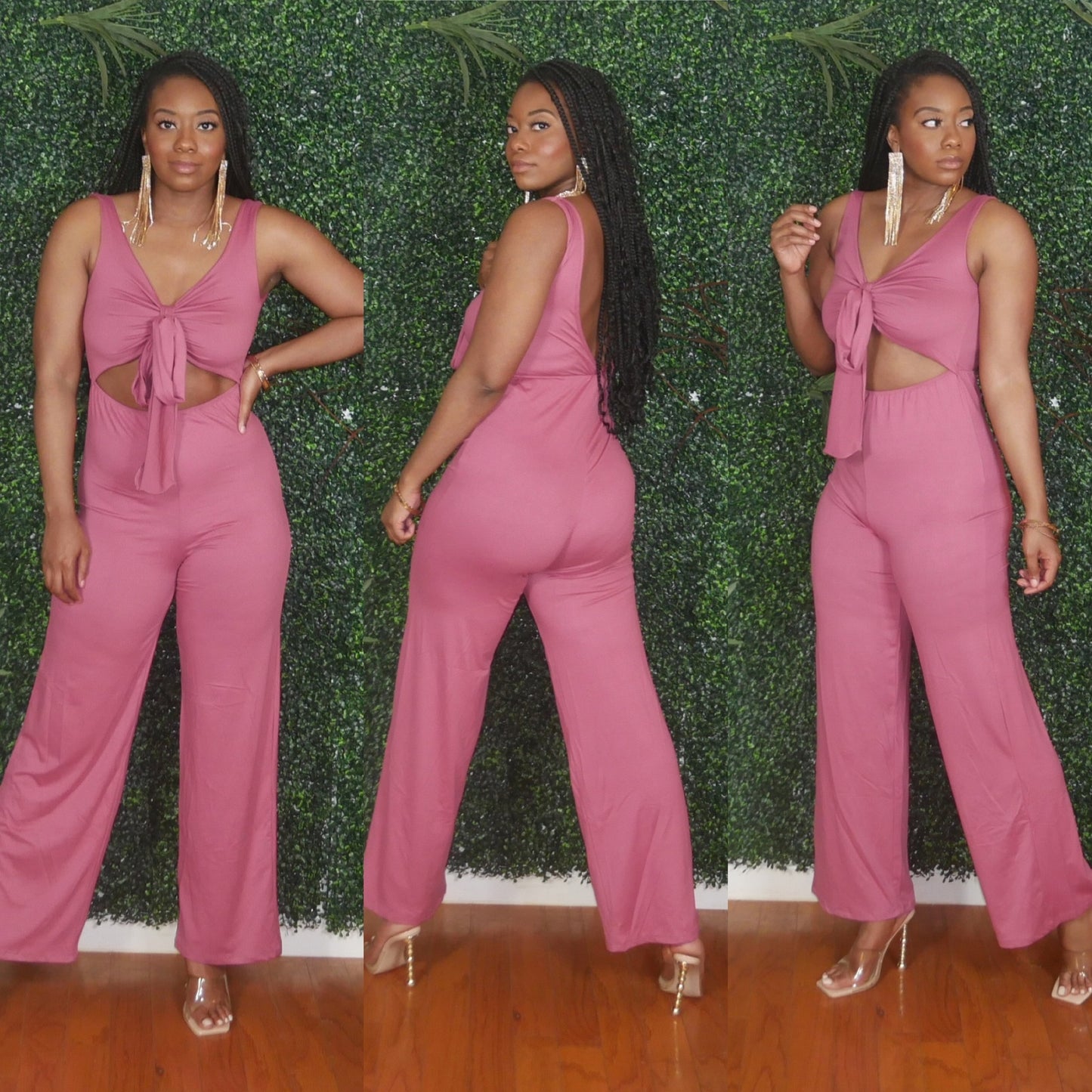 Dark Mauve Jumpsuit