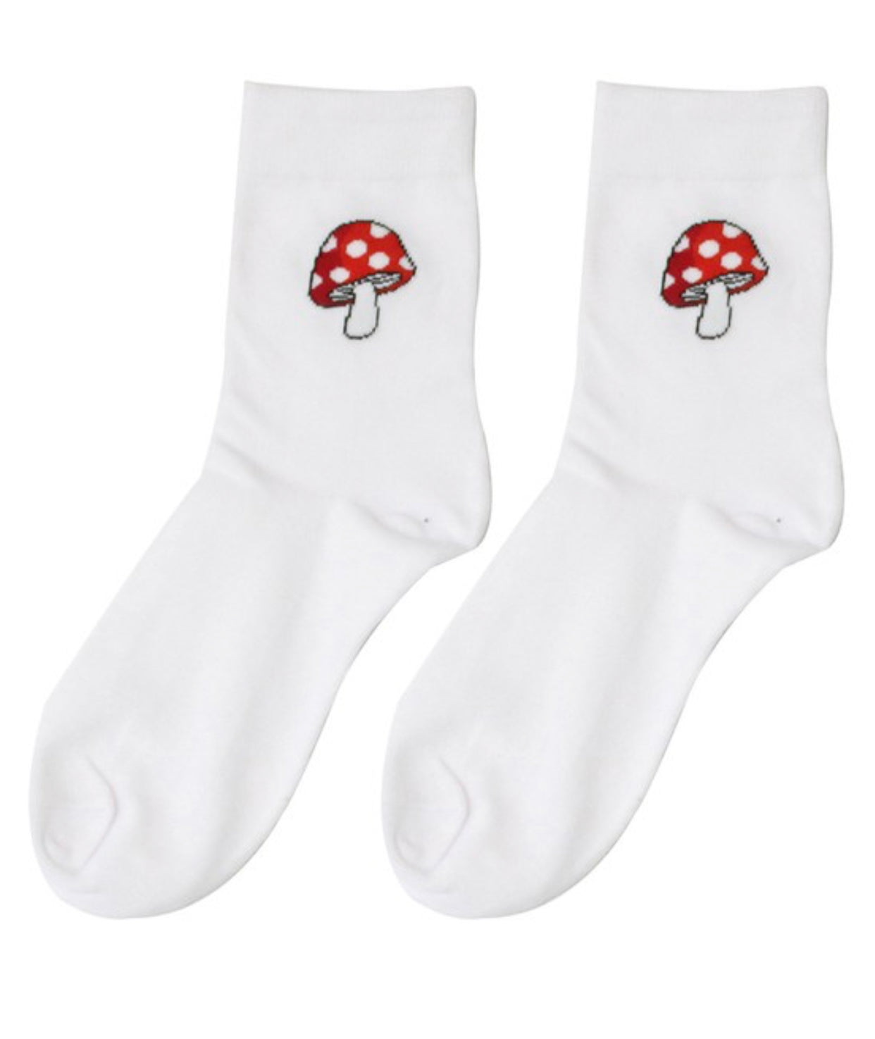 Mushroom Print Socks